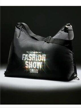 Victoria's Secret Sparkle Fashion Show Cinched Nylon Shoulder Bag - NWT